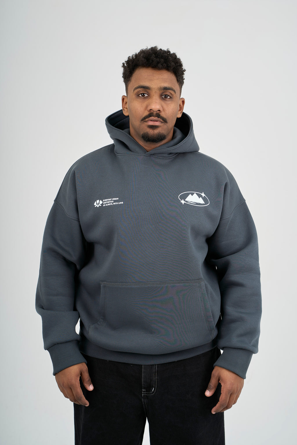 WITH LOVE IN DARK GRAY