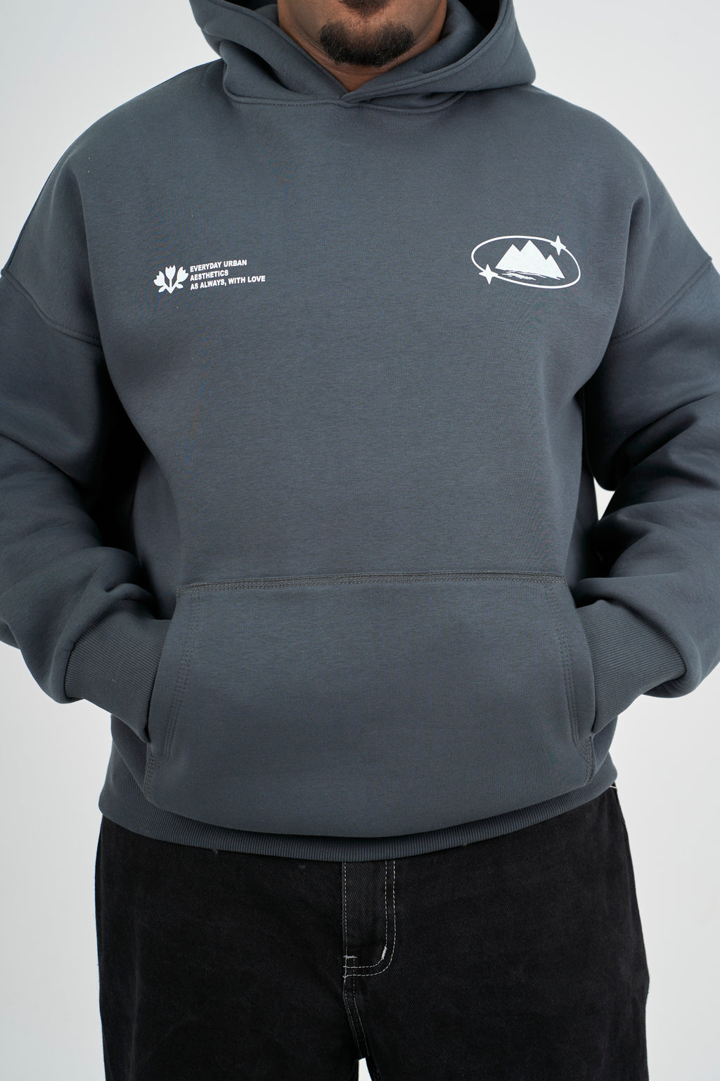 WITH LOVE IN DARK GRAY